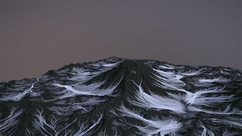 Mountain heightmap - 3D model by meinevis [62c96ed] - Sketchfab