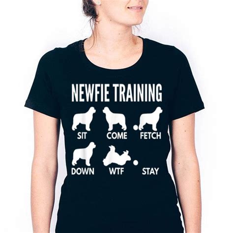 Newfie Training Newfoundland Dog Tricks shirt, hoodie, sweater, longsleeve t-shirt