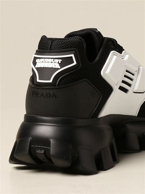 PRADA: Sneakers men - Black | Sneakers Prada 2EG293 3KZU GIGLIO.COM