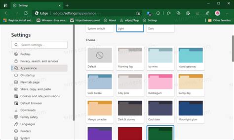 How to Change Color Theme in Microsoft Edge