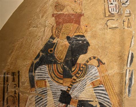 The deified queen Ahmose-Nefertari, from a tomb; 1186-1070… | Flickr