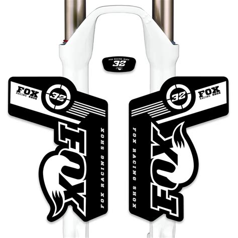 FOX 32 Mountain Bike Front Fork Stickers Bicycle Cycling Fox32 MTB ...