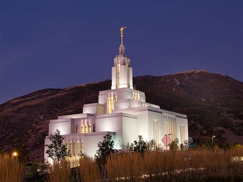 Calendario Mormon: Templo de Draper, Utah