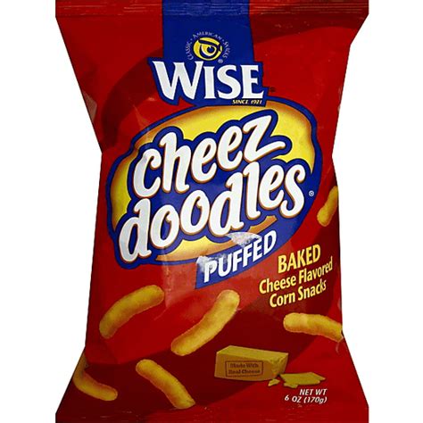 Wise Cheez Doodles, Puffed, Cheese Flavor | Snacks, Chips & Dips | Foodtown