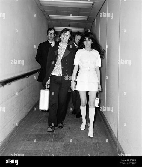 Ringo Starr and wife Maureen Starkey, on their way to Nice, to attend ...