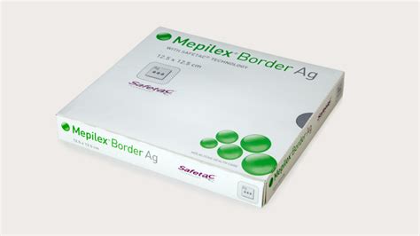 Mepilex ag foam dressing - frosded