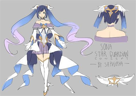 [Riot Creative Contest 2017] Star Guardian Sona — polycount