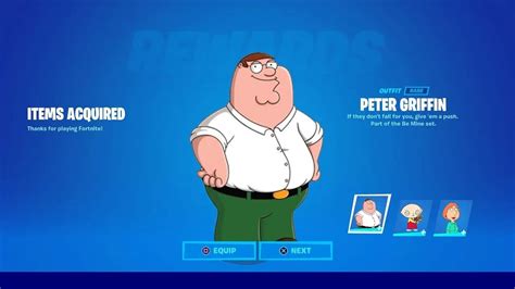 Is Peter Griffin Coming to Fortnite