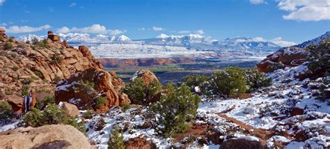 Earthline: The American West: La Sal Mountains, North Block: La Sal Peak to Manns Peak from ...