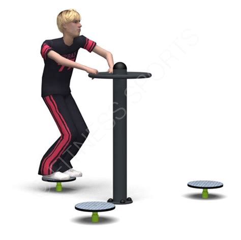 Outdoor Fitness Trail Exercise Hip Swing Unit | Fitness Sports