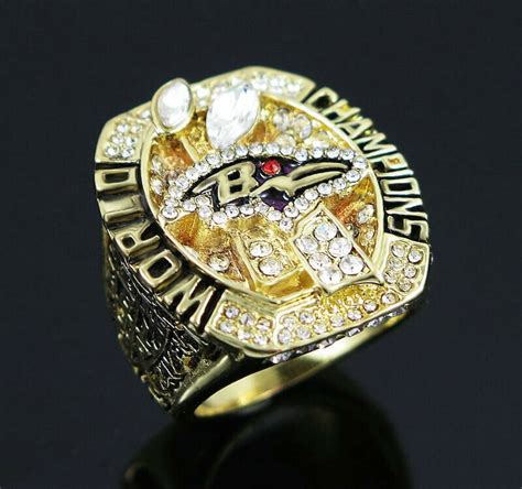 2012 Baltimore Ravens Super Bowl Championship Ring Flacco | Etsy