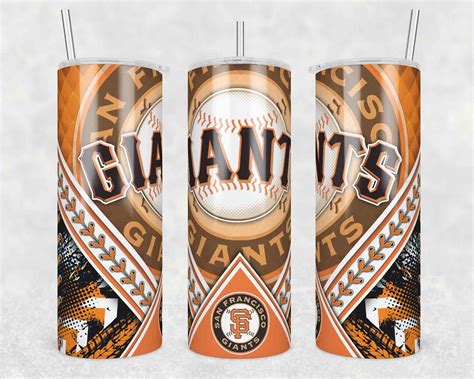 San Francisco Giants 20oz Tumbler Wrap, 20oz Tumbler Wrap