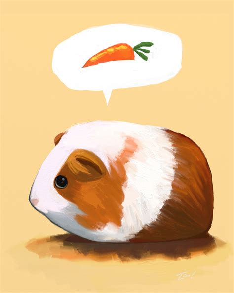 Cute Guinea Pig Drawing at GetDrawings | Free download