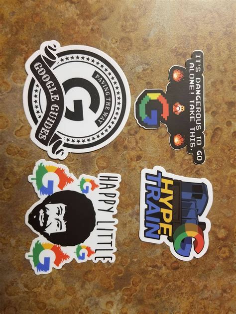 Google stickers my company received for switching to Gsuites. : r ...