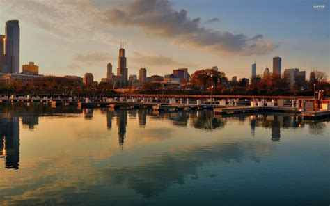 Chicago Skyline Wallpapers - Wallpaper Cave