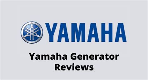 Yamaha Generator Reviews (Inverter, Portable, Dual Fuel ...