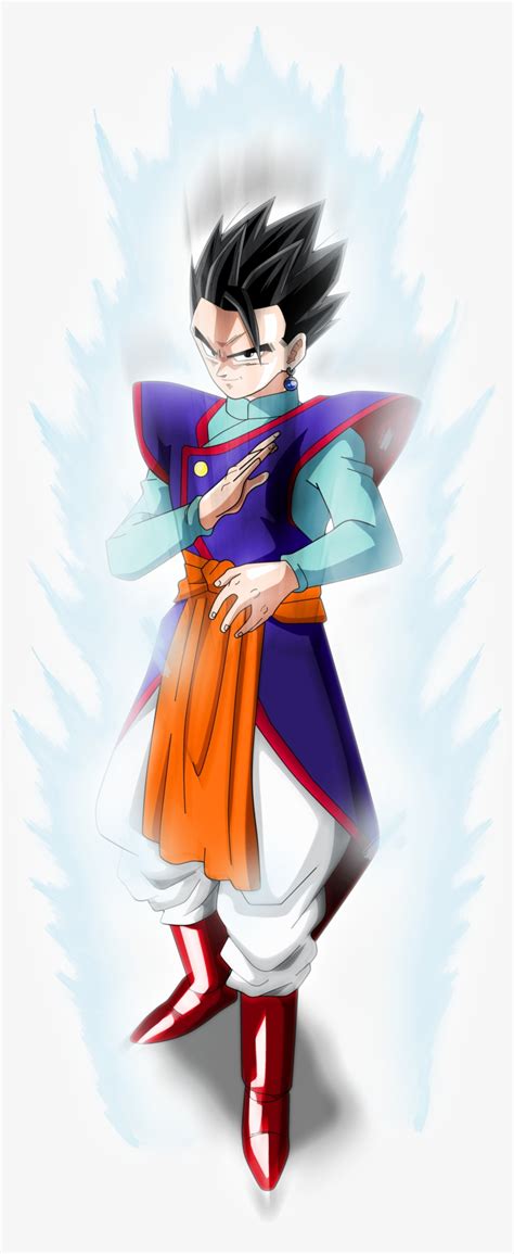 Download Mystic Gohan Kai Clothes Aura By Brusselthesaiyan Dragon - HD ...