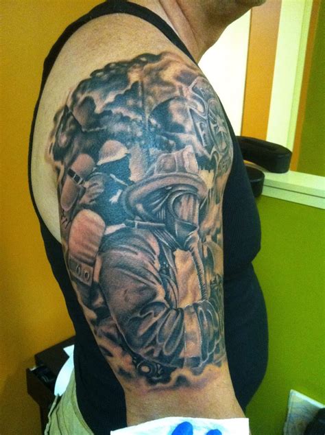 Tattoo Design Gallery 360: Firefighter Tattoos