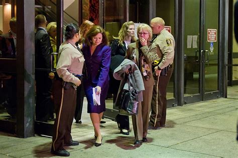 Phyllis Murray (right), the mother of murder victim Jayna Murray, gets ...