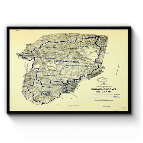 Mickleham, Victoria Vintage Maps