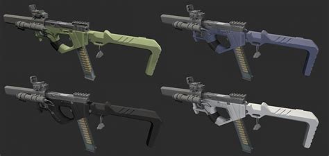 [WIP] Bullpup Glock (Updated 11-14) — polycount