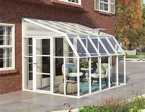 Rion Sunroom Kit 8 x 10 Clear Acrylic Panels | Sunroom kits, Sunroom designs, Small sunroom