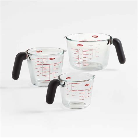 OXO Glass Measuring Cups | Crate & Barrel Canada