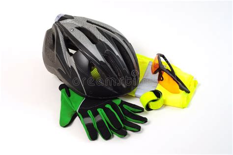 Bicycle Safety Equipment stock image. Image of crush - 28920903