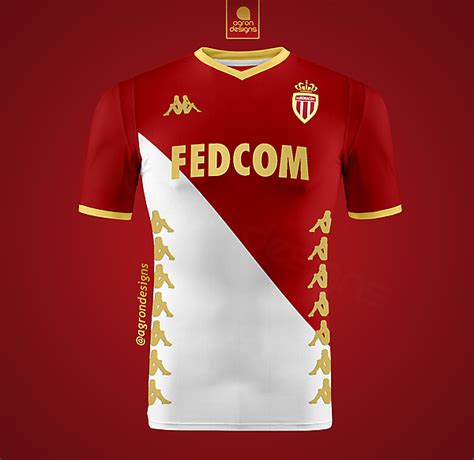 KAPPA AS MONACO FC HOME KIT CONCEPT