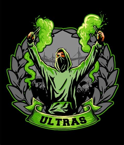 Ultras hooligan Vector | Premium Download