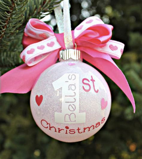 Baby's First Christmas Ornaments You Can Make Yourself