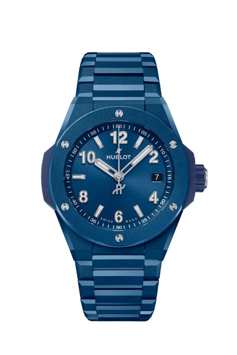 Big Bang Integrated Time Only Blue Ceramic 38 mm | Hublot