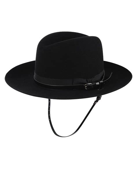 Stetson Cavalry Hat in Black | Stetson | Safari hat, Hats, Stetson