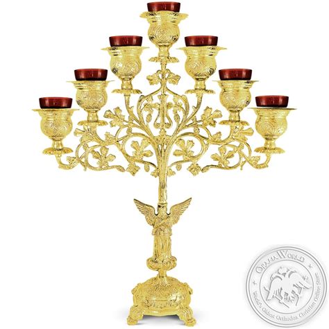 Candlestick Gold Plated | OramaWorld.com