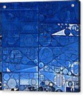 Abstract painting - Yale blue Digital Art by Vitaliy Gladkiy - Fine Art America