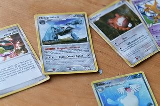 pokemon cards on the dining room table | Sarah Gilbert | Flickr