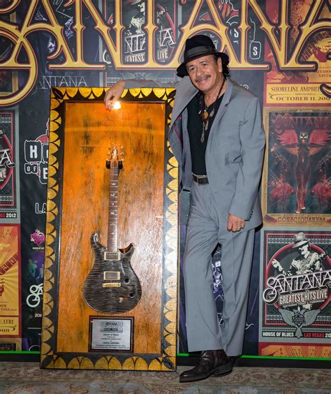 CARLOS SANTANA HONORED AT VEGAS HOUSE OF BLUES