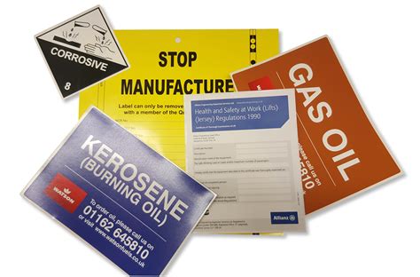 Industrial Labels & Stickers - Printing Services by Abbey Labels