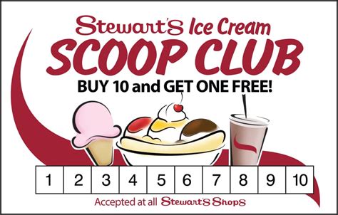 Stewart's Shops, ice cream shops located throughout NY & VT.