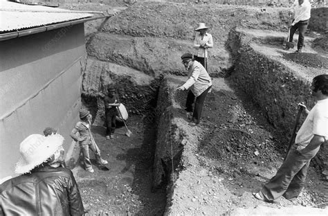 Excavation of Philip II's Tomb - Stock Image - C004/7942 - Science ...