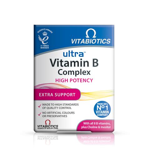 Ultra Vitamin B Complex High Potency | Vitamin B Tablets | Vitabiotics