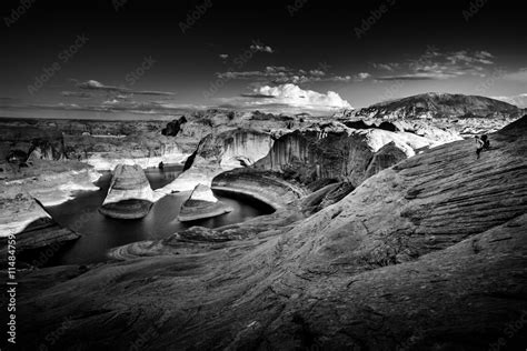 Hiking Reflection Canyon Lake Powell Utah Stock Photo | Adobe Stock