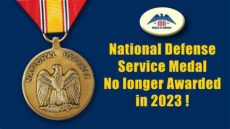 National Defense Service Medal No Longer Authorized in 2023! Who is authorized the NDSM?? - YouTube