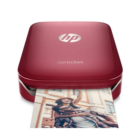 HP Sprocket Portable Photo Printer Red - Latest Gadgets - High Quality Life Style