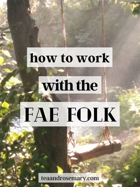 What Are The Fae Folk?