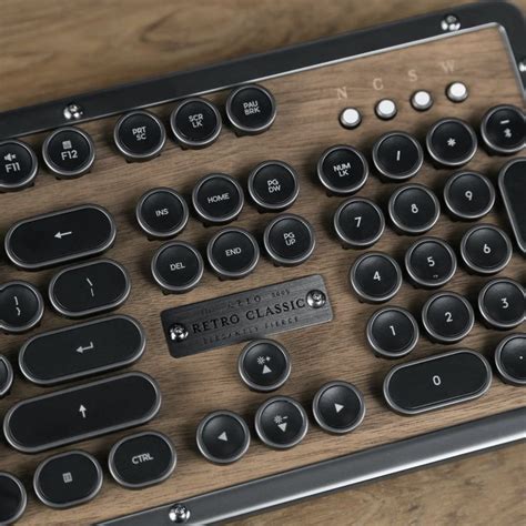 Retro Classic - Bluetooth Keyboard in 2020 | Steampunk keyboard, Retro gadgets, Keyboard