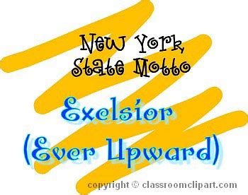 New York State Clipart - New_york__motto-c - Classroom Clipart