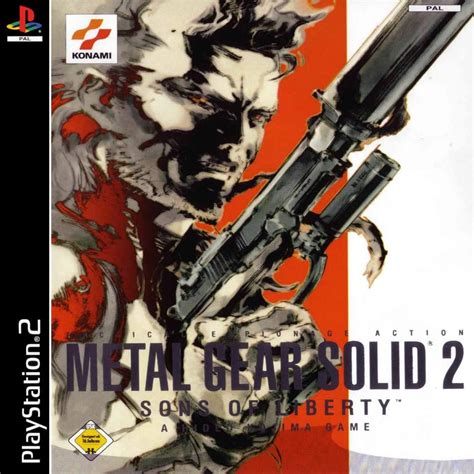 Metal Gear Solid 2 Covers MGS2 (PS2/Playstation 2/PS3/Playstation 3 ...