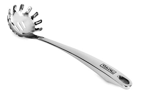 Viking Stainless Steel Pasta Fork, 12.5-inch | Cutlery and More