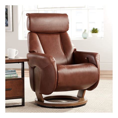 Augusta Brown Faux Leather 4-Way Modern Recliner Chair - #64P65 | Lamps ...